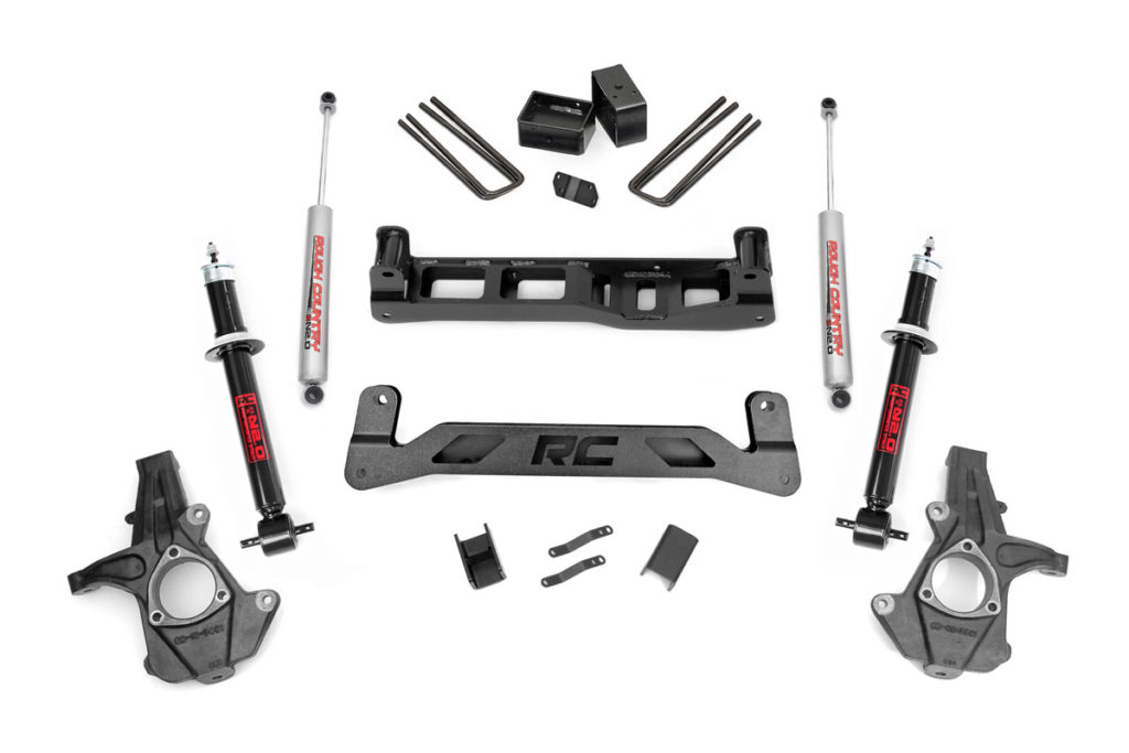 RC 5inch Suspension Lift Kit (Factory Aluminum Knuckles) 248.23 (Full Kit)