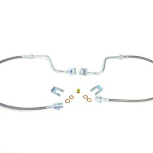 RC Front Extended Stainless Steel Brake Lines for 4-8-inch Lifts Ford #89705 (Add-On)