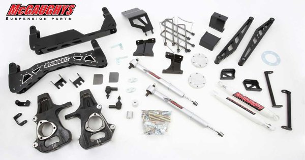 McGaughy’s 7″ Premium Stainless Steel Lift Kit Part #50767-SSB (Full Kit)