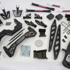 McGaughy's 7" Premium Black Stainless Steel Lift Kit #52356 (Full Kit)