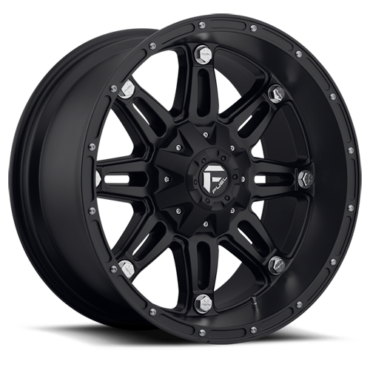 FUEL Hostage Wheel D531 5, 6, 8 Lug / MATTE BLACK