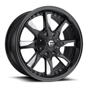 FUEL Hydro Wheel D603 5, 6, 8 Lug / MATTE BLACK & MILLED