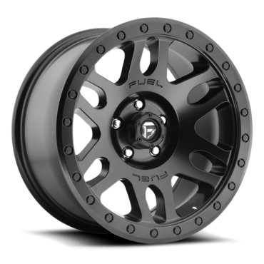 FUEL Recoil Wheel D584 5, 6 Lug / MATTE BLACK