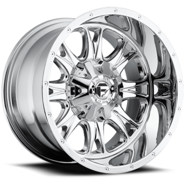 FUEL Throttle Wheel D512 6, 8 Lug / CHROME