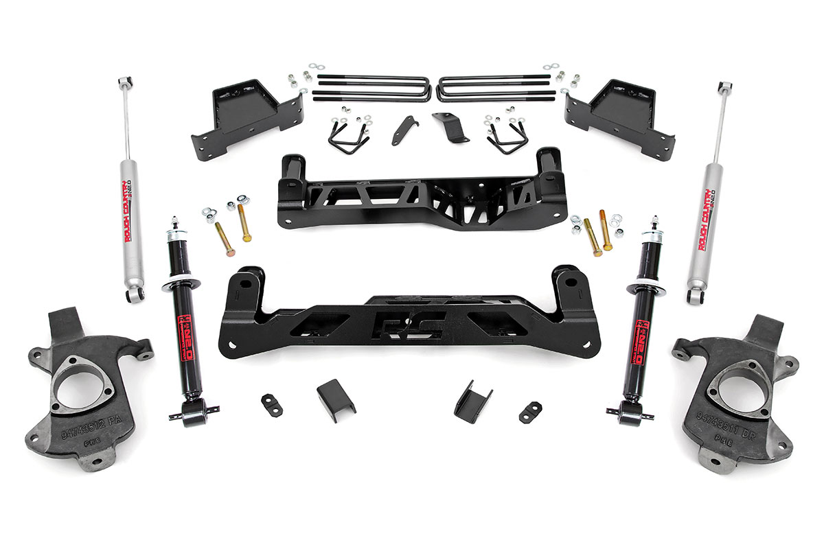 RC 7inch Suspension Lift Kit (Factory Cast Aluminum / Stamped Steel